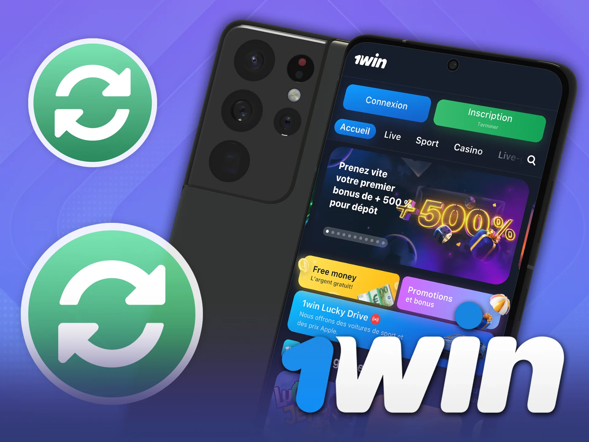 Installez la dernière version de l'APK 1Win pour une expérience optimale.