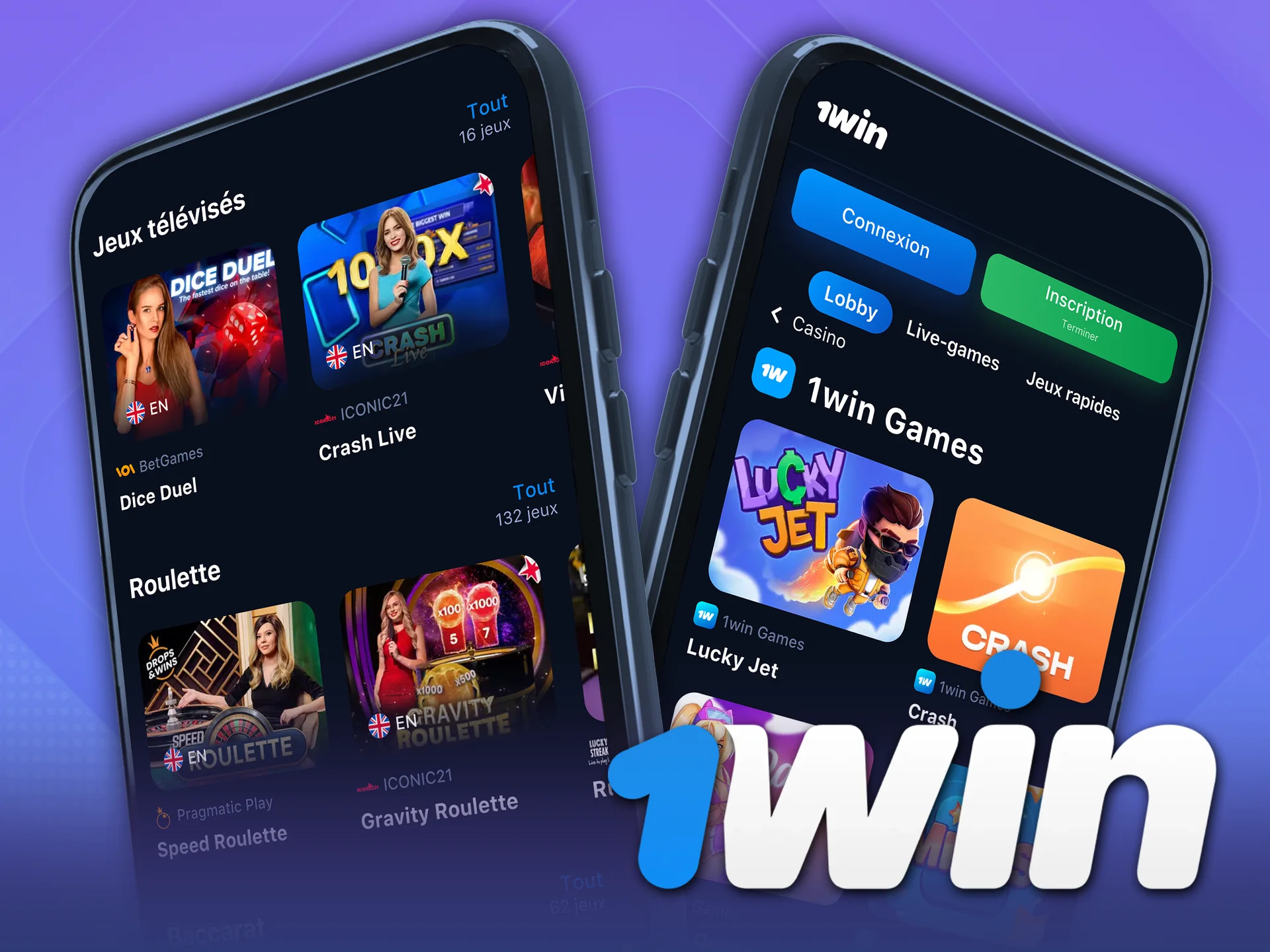 Téléchargez l’application mobile 1win pour des jeux de casino sans interruption.