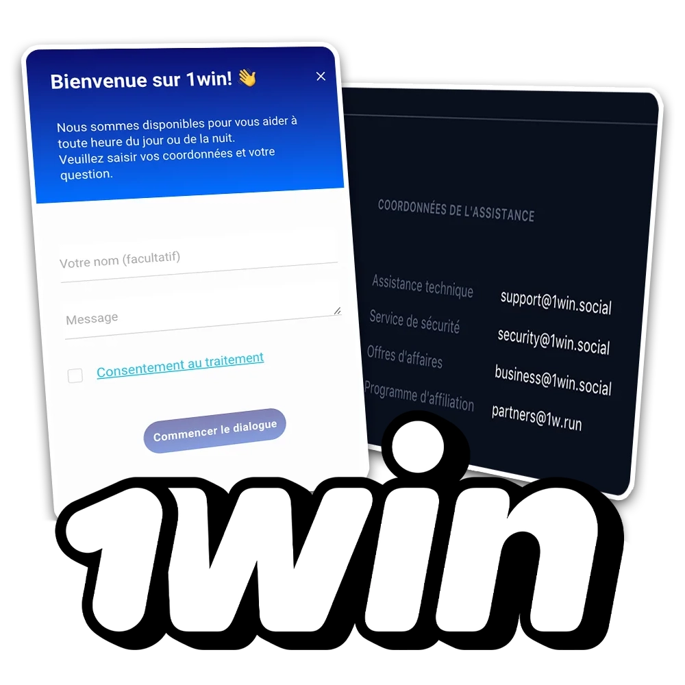 Contactez l'équipe de support 1win en Côte d'Ivoire facilement.