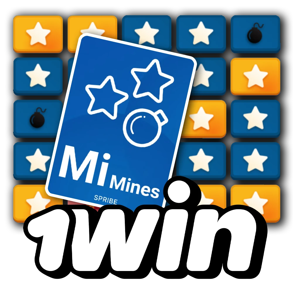 Le jeu passionnant Mines est disponible sur le site officiel 1win.