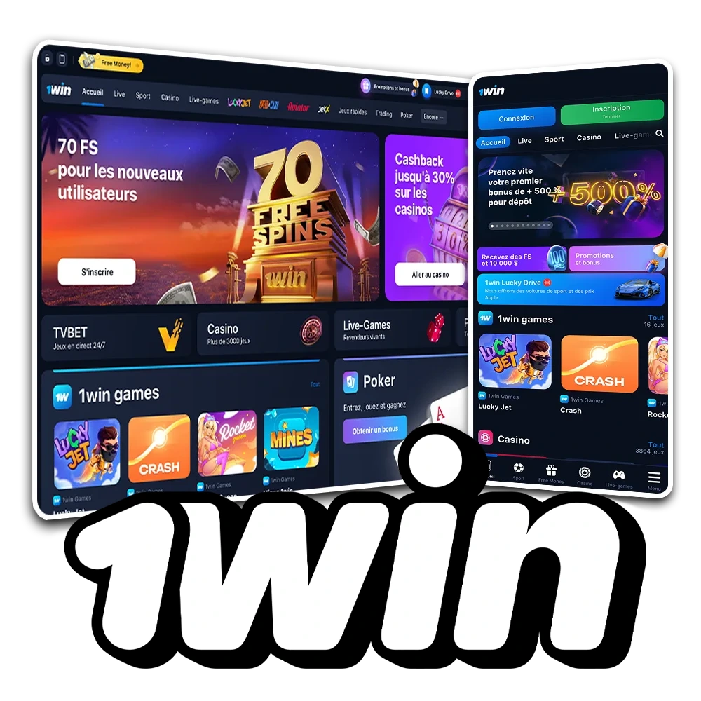 Découvrez le site officiel 1win Côte d'Ivoire casino en ligne et paris sportifs.