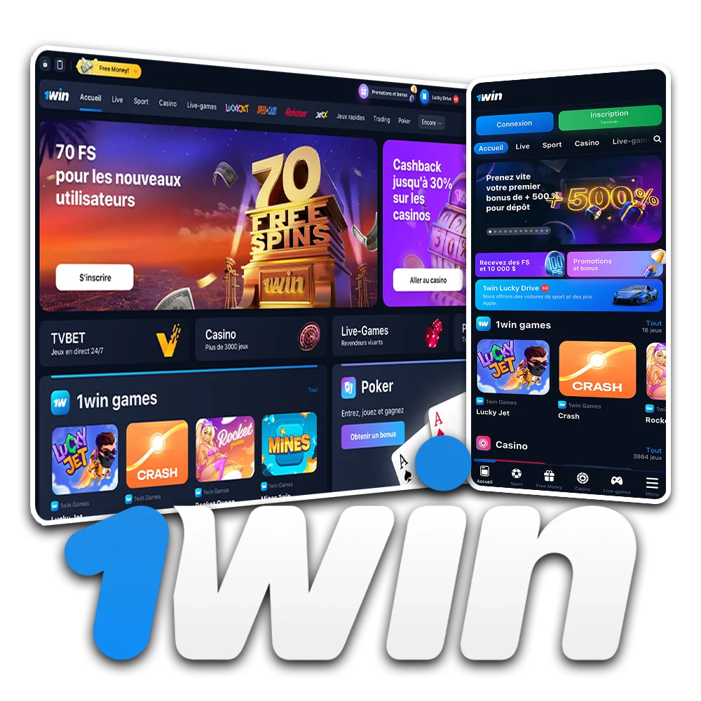 Découvrez le site officiel 1win Côte d'Ivoire casino en ligne et paris sportifs.