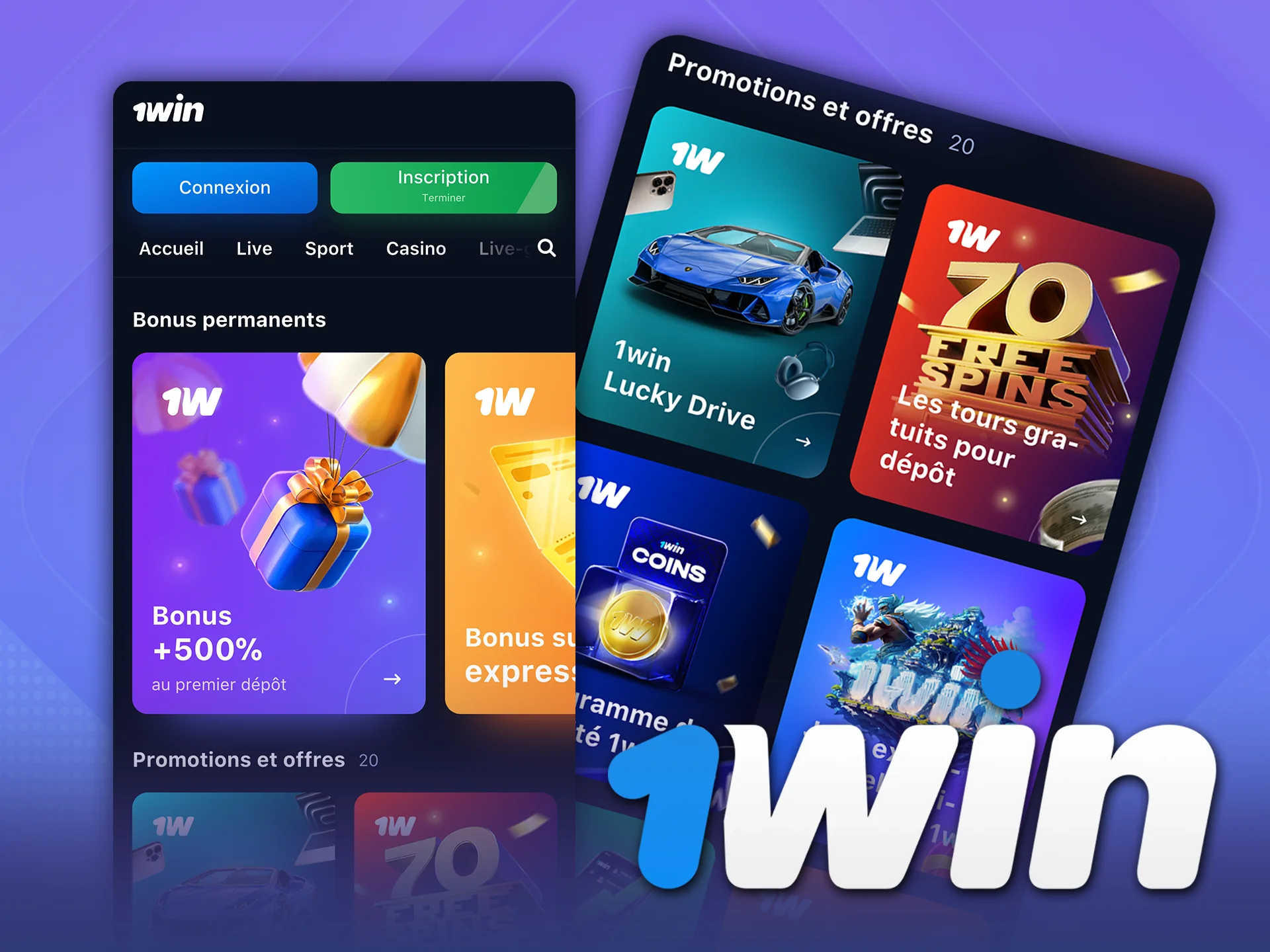 Profitez des bonus et offres exclusives pour les utilisateurs mobiles 1Win.