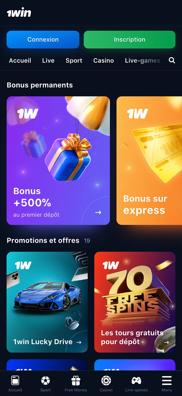 Profite des meilleurs bonus disponibles sur le site 1win dès maintenant.