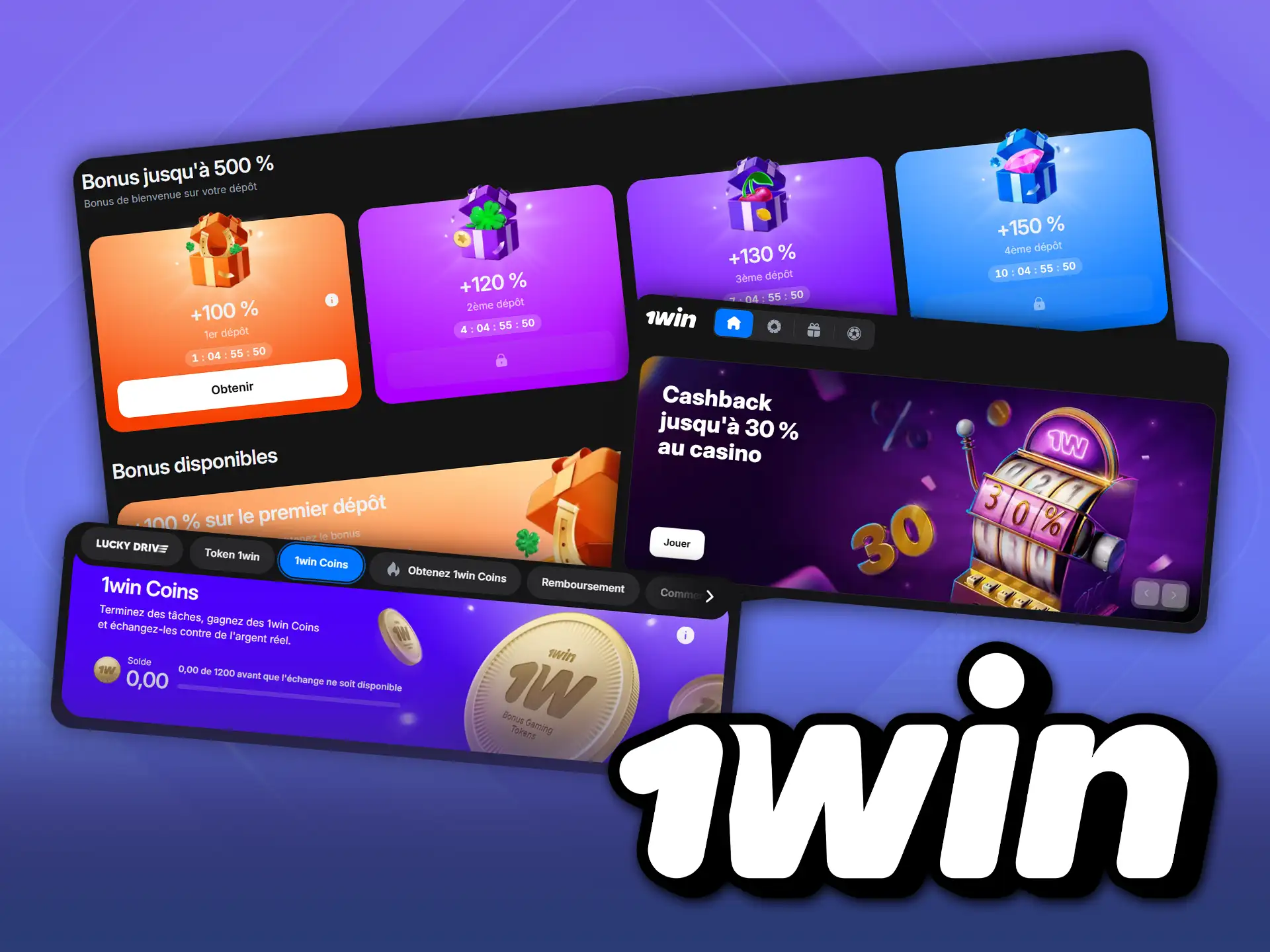 Le site officiel de 1win propose des bonus qui augmenteront vos chances de gagner à Aviator.
