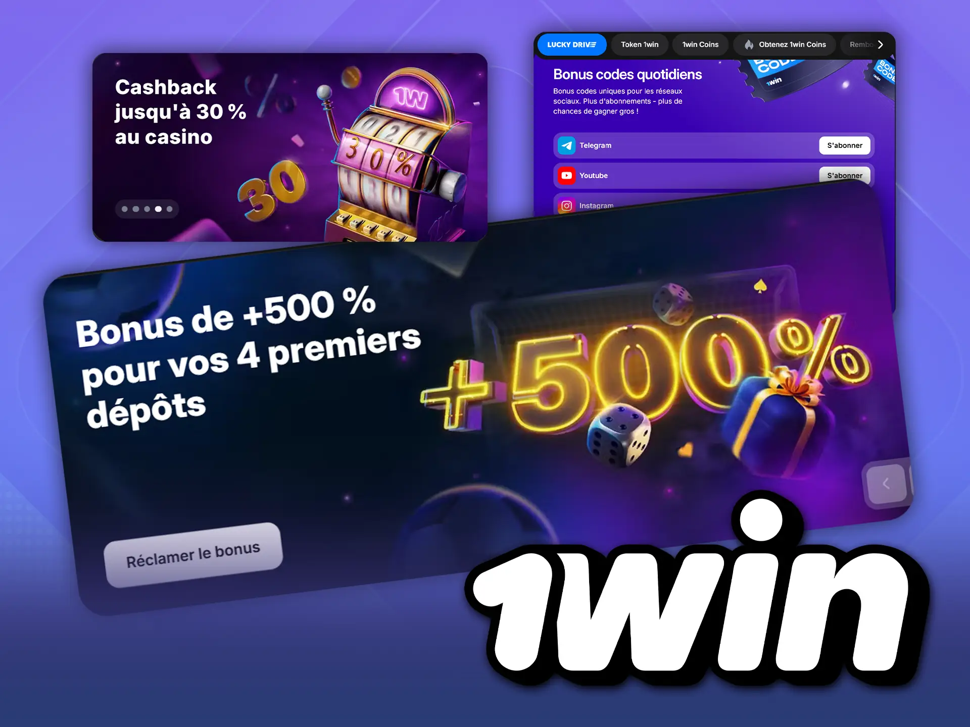 Utilisez les bonus 1win dans le jeu Lucky Jet.