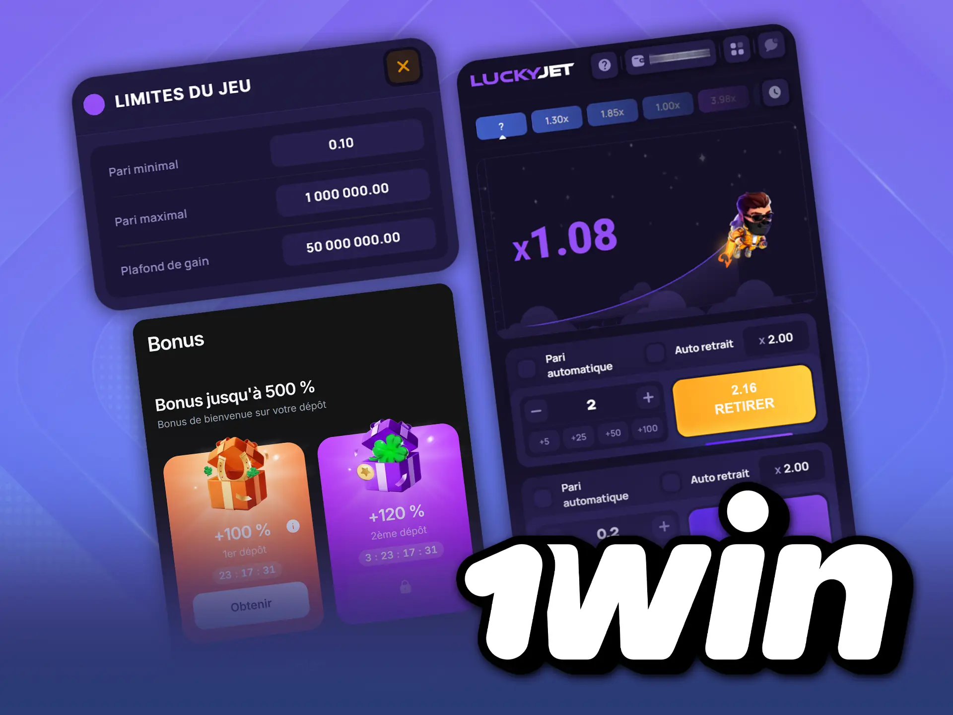 Consultez les recommandations de 1win pour jouer à Lucky Jet avec succès.