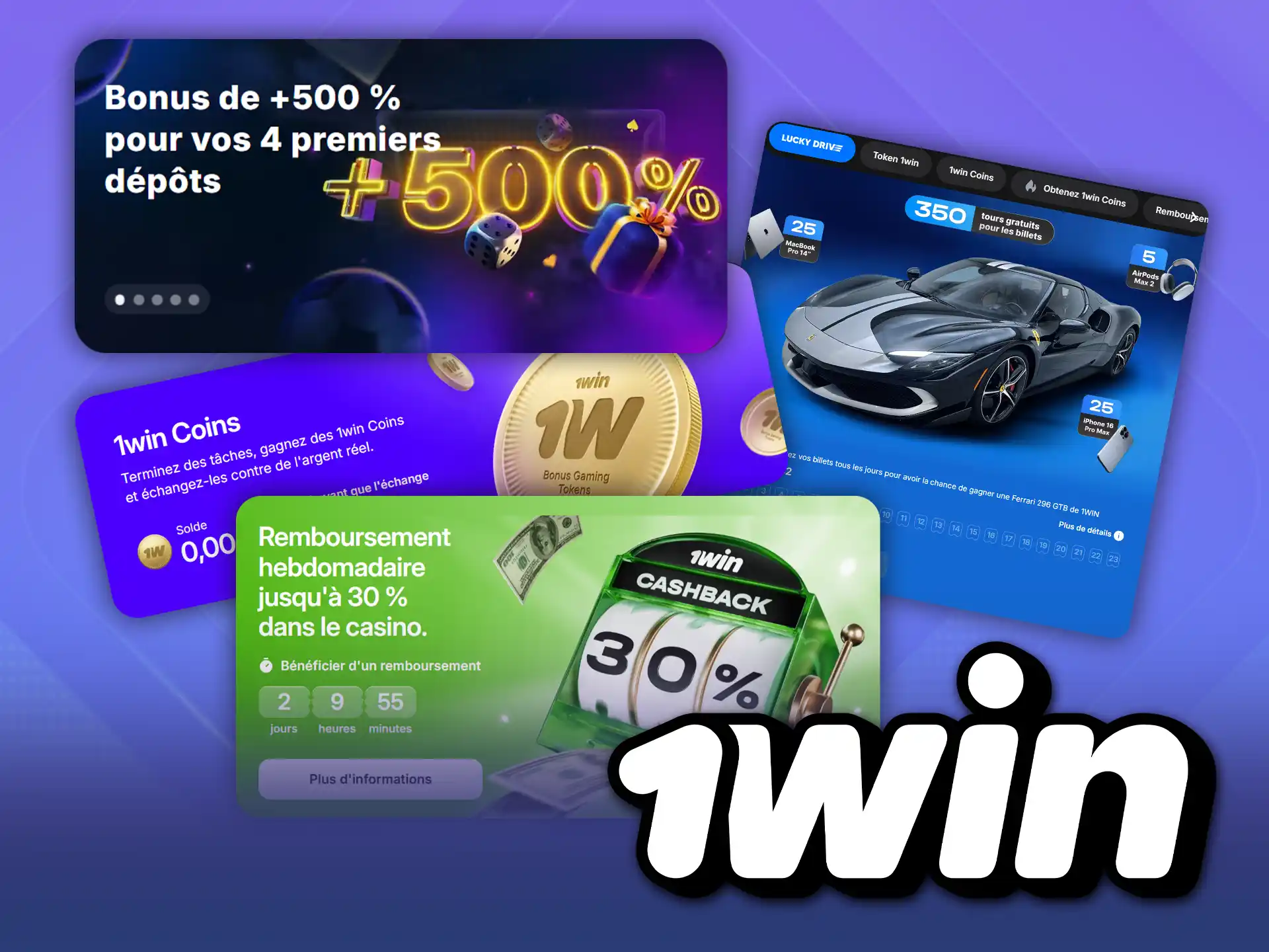 Les joueurs de Plinko peuvent utiliser divers bonus sur le site officiel de 1win.