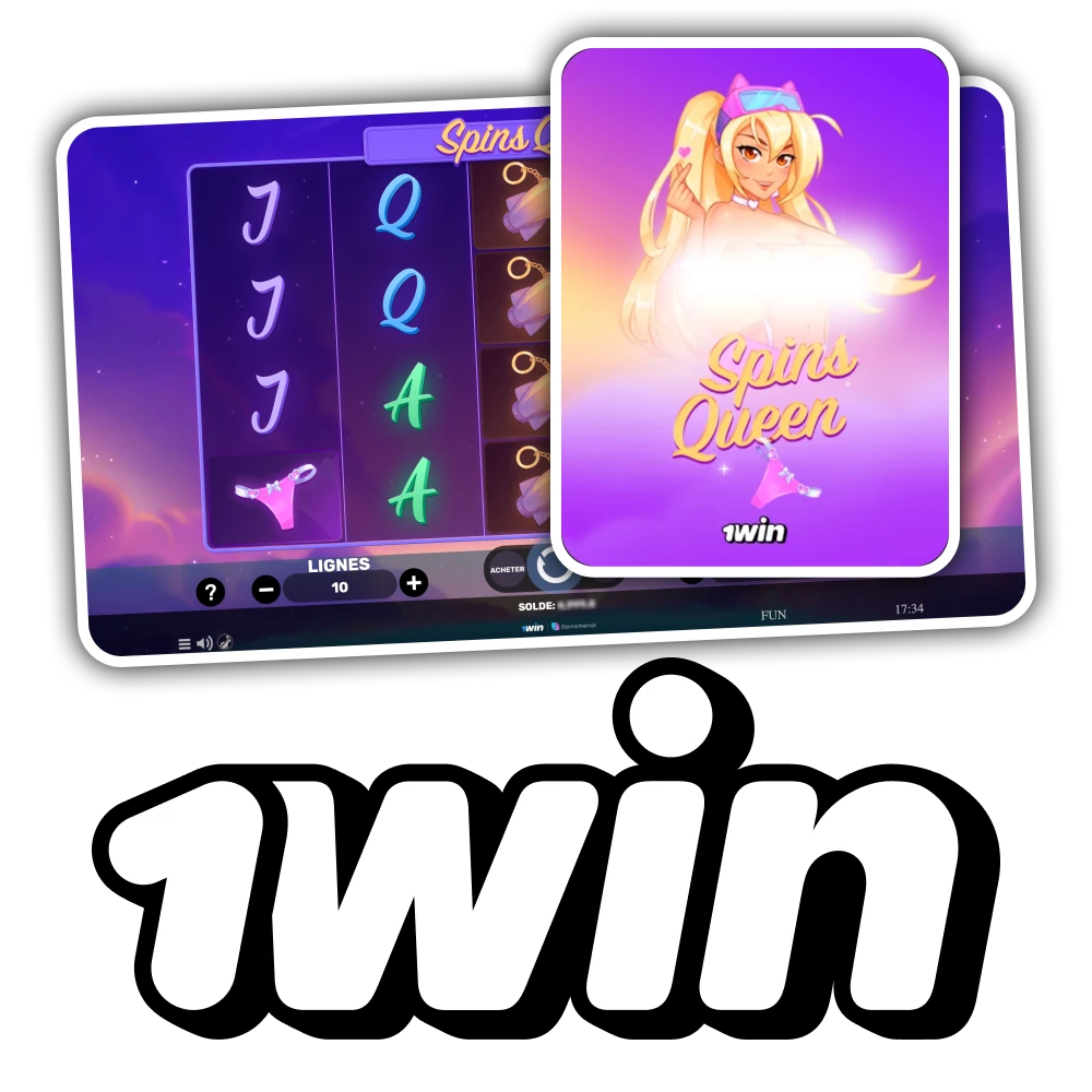 Jouez à Spins Queen sur la plateforme officielle 1Win.